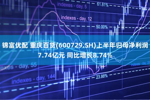 锦富优配 重庆百货(600729.SH)上半年归母净利润7.74亿元 同比增长8.74%